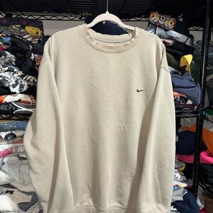 Vintage Nike Distressed Tan Crewneck Size 2xl